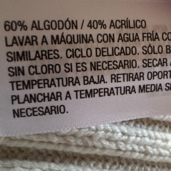 Goodfellow Shawl Cardigan Sweater Mens Large Cream Chunky Knit Button NWOT - Picture 5 of 7